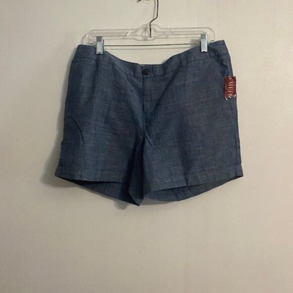 Merona Chino Blue shorts, size 12 - Picture 1 of 3